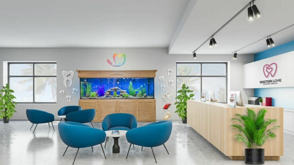 serenity-office-fish-tank-in-dentists-waiting-room